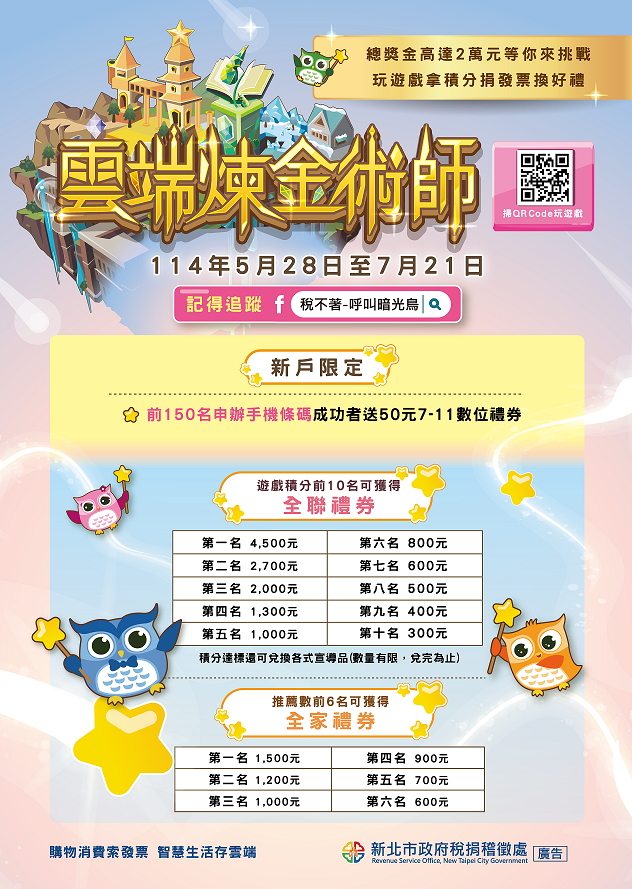 「雲端煉金術師」網頁互動遊戲