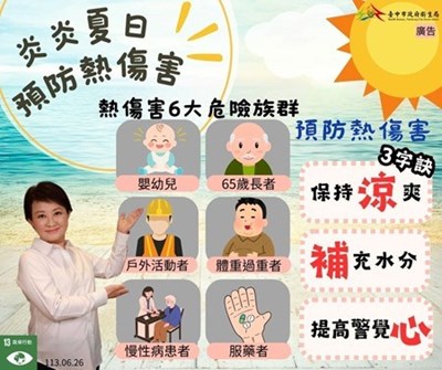 預防熱傷害宣導
