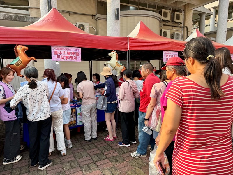 設攤宣導現場