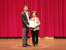 志工邱陳茂女士榮獲106年內政業務志願服務獎勵銀質獎